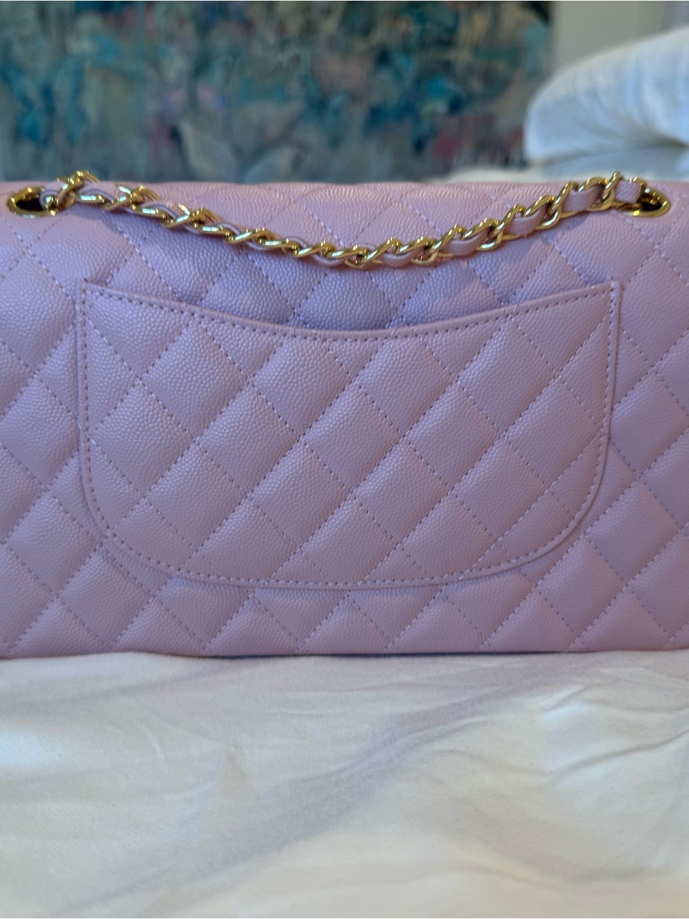 CC Pink Classic Flap - Picture 3 of 12